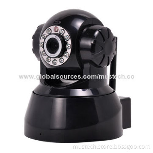 Two-way Audio IF-card Slot IP Camera with 1,280 x 720P Resolution